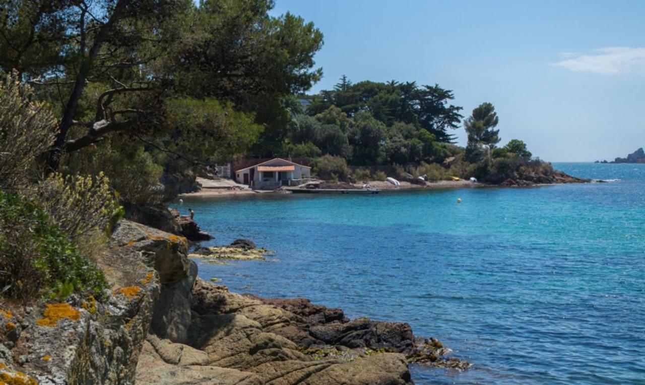 Agay Le Pti Bonheur 60M2 Rez De Jardin, En Bord De Mer Saint-Raphael  Exterior photo